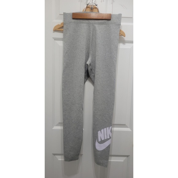 Nike Pants - Nike Leggings Womens Medium Sportswear Mid-Rise Swoosh ActiveWear AT5446-091